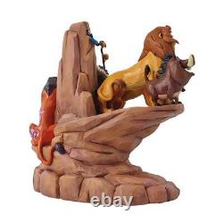 Figurine Jim Shore Disney Traditions Lion King Sculptée dans la Pierre 6014329