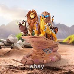 Figurine Jim Shore Disney Traditions Lion King Sculptée dans la Pierre 6014329