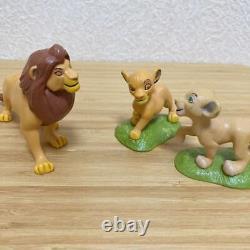 Figurine Le Roi Lion Ensemble 9 Simba Nala Mufasa Zazu Rafiki Timon Pumbaa DISNEY.