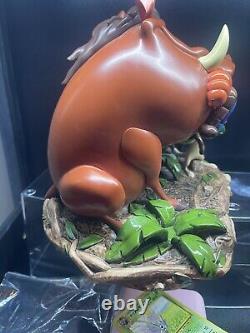 Figurine Moyenne Exclusive des Parcs Disney Le Roi Lion Timon et Pumbaa Neuve