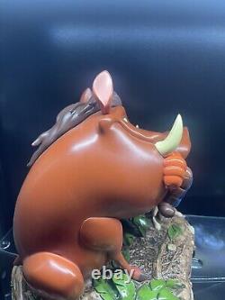 Figurine Moyenne Exclusive des Parcs Disney Le Roi Lion Timon et Pumbaa Neuve