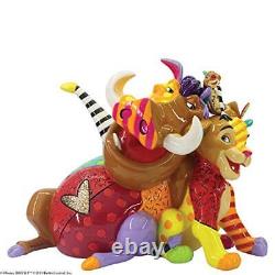 Figurine Romero Britto Disney Le Roi Lion Simba Timon et Pumba 6006084 Nouveau