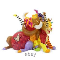 Figurine Romero Britto Disney Le Roi Lion Simba Timon et Pumba 6006084 Nouveau