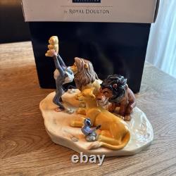 Figurine Royal Doulton Disney Showcase Cercle de la Vie DM11 Le Roi Lion Numéro 926