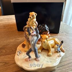 Figurine Royal Doulton Disney Showcase Cercle de la Vie DM11 Le Roi Lion Numéro 926