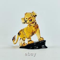 Figurine Simba Le Roi Lion Disney en cristal Swarovski 5681811 (neuf)