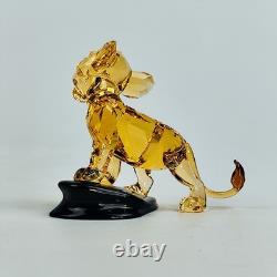 Figurine Simba Le Roi Lion Disney en cristal Swarovski 5681811 (neuf)