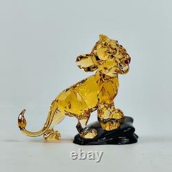 Figurine Simba Le Roi Lion Disney en cristal Swarovski 5681811 (neuf)