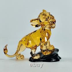 Figurine Simba Le Roi Lion Disney en cristal Swarovski 5681811 (neuf)