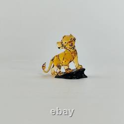 Figurine Simba Le Roi Lion Disney en cristal Swarovski 5681811 (neuf)