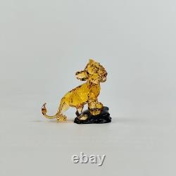 Figurine Simba Le Roi Lion Disney en cristal Swarovski 5681811 (neuf)