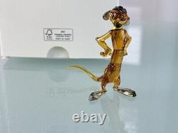 Figurine Swarovski 5680916 Disney Le Roi Lion Timon 5,8 Cm. Nouveau Produit