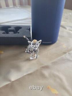 Figurine Swarovski Crystal SIMBA Disney Le Roi Lion 1048304 Parfait État