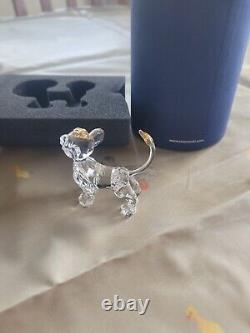 Figurine Swarovski Crystal SIMBA Disney Le Roi Lion 1048304 Parfait État