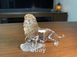 Figurine Swarovski Disney Roi Lion Mufasa.