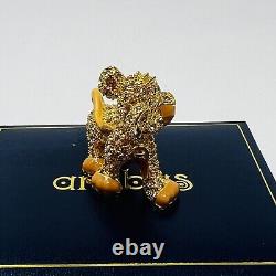 Figurine Swarovski en cristal de Simba, le Roi Lion des frères Arribas Disney