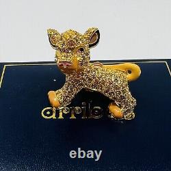 Figurine Swarovski en cristal de Simba, le Roi Lion des frères Arribas Disney