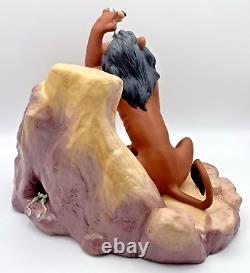 Figurine WDCC Villains Lion King's SCAR La vie n'est pas juste, n'est-ce pas? Retraité en 2002