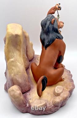 Figurine WDCC Villains Lion King's SCAR La vie n'est pas juste, n'est-ce pas? Retraité en 2002