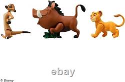 Figurine d'action Mufasa, roi lion, Takara Tomy Ania, Disney