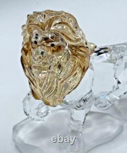 Figurine en cristal Mufasa de Swarovski Disney Le Roi Lion Édition 30e Anniversaire MIB