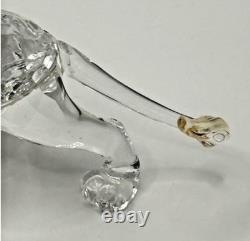 Figurine en cristal Mufasa de Swarovski Disney Le Roi Lion Édition 30e Anniversaire MIB