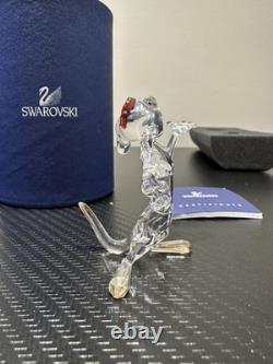 Figurine en cristal Swarovski Disney Le Roi Lion Timon 1050963 retirée, en boîte avec certificat d’authenticité