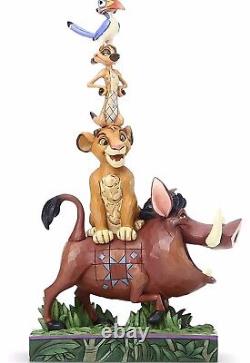 Figurine en résine de la pile du Roi Lion de Disney par Jim Shore Enesco Disney Nouveau