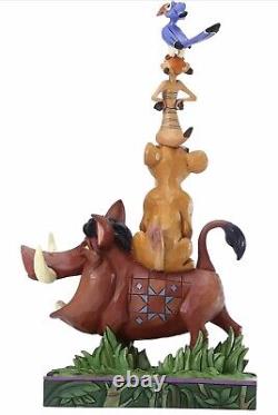 Figurine en résine de la pile du Roi Lion de Disney par Jim Shore Enesco Disney Nouveau