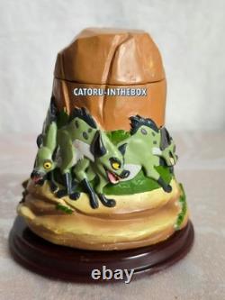 Figurine musicale Disney Le Roi Lion Simba Nala Hyènes Figurine musicale du Roi Lion