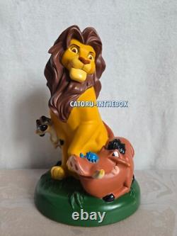 Figurine tirelire Disney Le Roi Lion Simba Timon Pumbaa Figurine tirelire