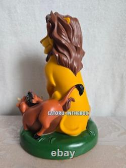 Figurine tirelire Disney Le Roi Lion Simba Timon Pumbaa Figurine tirelire
