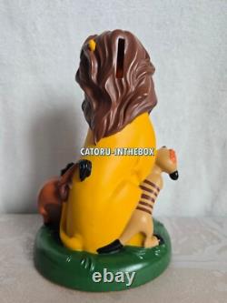 Figurine tirelire Disney Le Roi Lion Simba Timon Pumbaa Figurine tirelire