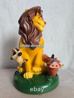 Figurine tirelire Disney Le Roi Lion Simba Timon Pumbaa Figurine tirelire