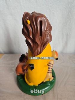 Figurine tirelire Disney Le Roi Lion Simba Timon Pumbaa Figurine tirelire