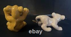 Figurines en porcelaine Vintage du Roi Lion - Japon - Rafiki - Simba - Timon - Pumba - Nala - Scar