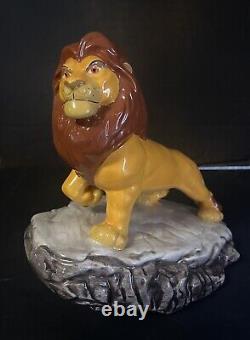 Figurines en porcelaine Vintage du Roi Lion - Japon - Rafiki - Simba - Timon - Pumba - Nala - Scar