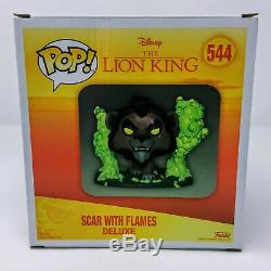 Funko Disney Treasures Le Roi Lion Scar Avec Flames (chase) Funko Pop! Vinyle