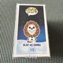 Funko POP Disney La Reine des Neiges Olaf en Roi Lion Édition Exclusive Amazon Collectionnable V