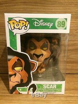 Funko Pop 89 Scar Disney Le Roi Lion Brand New