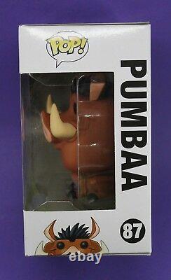 Funko Pop Disney Le Roi Lion #87 Pumbaa Vaulted Vinyl Figurefast Post