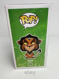 Funko Pop! Disney Le Roi Lion #89 Scar Vaulted Vinyl Figurine Avec Protecteur