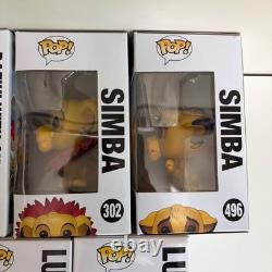 Funko Pop Disney Le Roi Lion Rafiki 301 Simba 302 Luau Pumbaa 498 Luau Timon 500