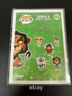 Funko Pop! Disney Le Roi Lion Scar #89 Vaulted Vinyl Figurine Avec Protecteur