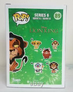 Funko Pop! Disney The Lion King Scar #89 Vaulted Beautiful Higher Grade Copie