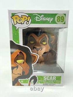 Funko Pop! Disney The Lion King Scar #89 Vaulted Vinyl Figurine Dans Pop Stack