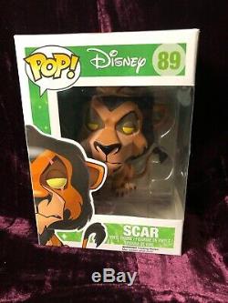 Funko Pop Disney Voûté Le Roi Lion # 89 Série Scar 6 Voir Les Photos Pour Des Détails