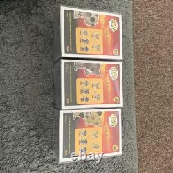 Funko Pop Le Roi Lion Ensemble Signé Timon #549, Pumbaa #550 & Scar #548