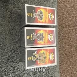 Funko Pop Le Roi Lion Ensemble Signé Timon #549, Pumbaa #550 & Scar #548