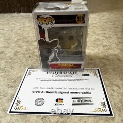 Funko Pop Pumbaa 550 Disney Le Roi Lion Signé Seth Rogen Autographe COA
